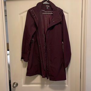 Large Rain Jacket, Cinch Waist